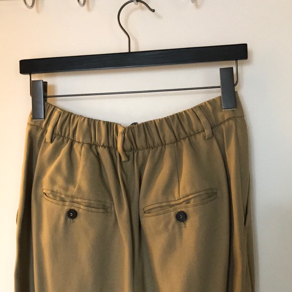 Zara High Waisted Cropped Trousers - Picture 5 of 7